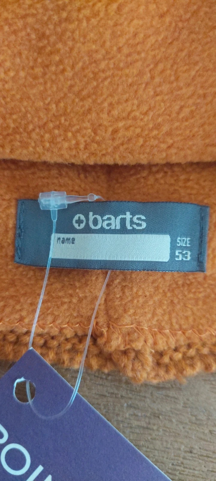 Bonnet en maille Barts moutarde avec nœud - Taille 53 – photo 4